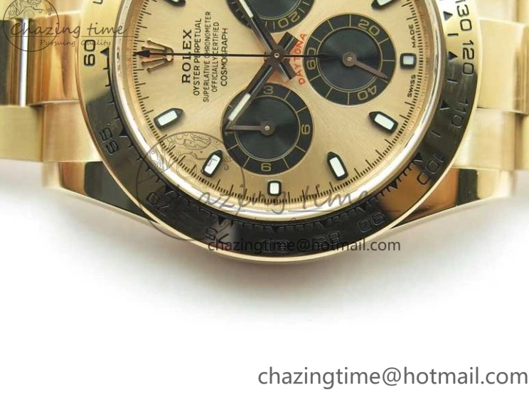 MiroTime 0412 Daytona 116508 RG Noob 1:1 Best Edition 904L SS Case and Bracelet RG Dial SA Comfortable 2705